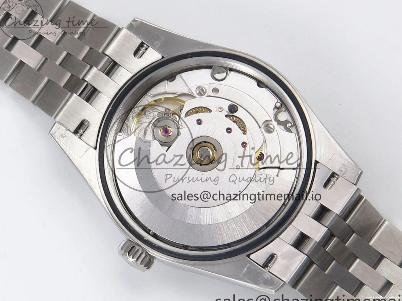 Best AAA Replica Sites StreetReady 1161 GMF Dial Jubilee DateJust Roman Edition 904L on 1:1 31 SS Pink Steel 278274 Bracelet Best A Diamonds 0107